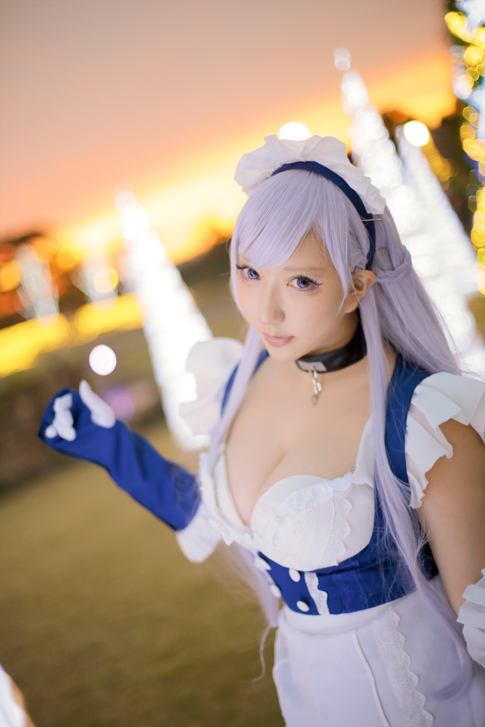 (Cosplay) Shooting Star  SAKU サク - Belfast 02(55)